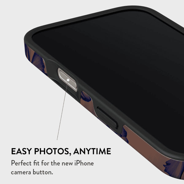 Burga iPhone 14 Deksel Tough Velvet Night