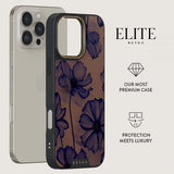 Burga iPhone 16 Pro Max Deksel Elite Dark MagSafe Velvet Night