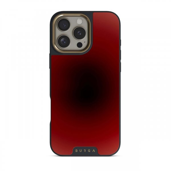 Burga iPhone 16 Deksel Elite Dark MagSafe No Talking