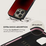 Burga iPhone 15 Deksel Elite Dark MagSafe No Talking