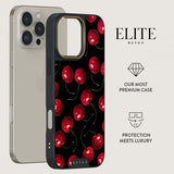 Burga iPhone 16 Pro Max Deksel Elite Dark MagSafe Cherrybomb
