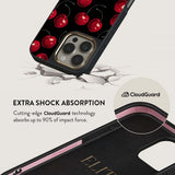 Burga iPhone 16 Deksel Elite Dark MagSafe Cherrybomb