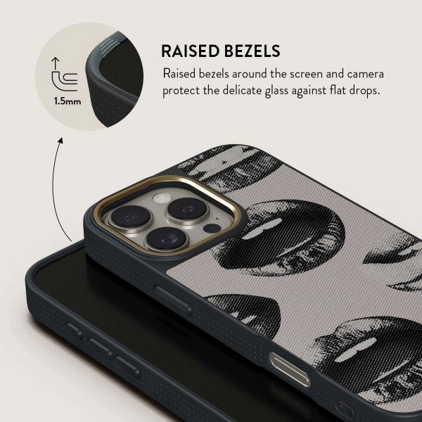 Burga iPhone 16 Deksel Elite Dark MagSafe Next Mistake