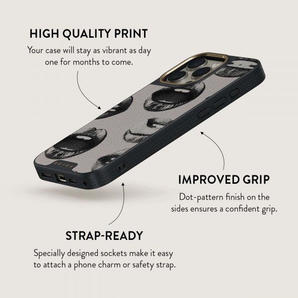Burga iPhone 16 Pro Deksel Elite Dark MagSafe Next Mistake