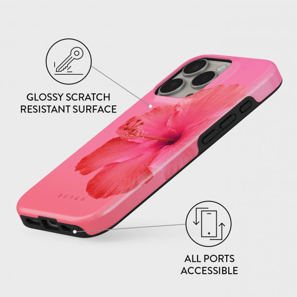 Burga iPhone 16 Pro Deksel Tough MagSafe Island Girl