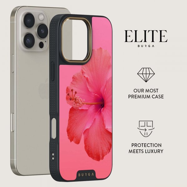 Burga iPhone 16 Plus Deksel Elite Dark MagSafe Island Girl