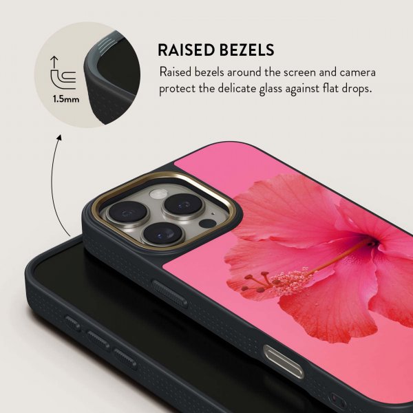 Burga iPhone 14 Deksel Elite Dark MagSafe Island Girl