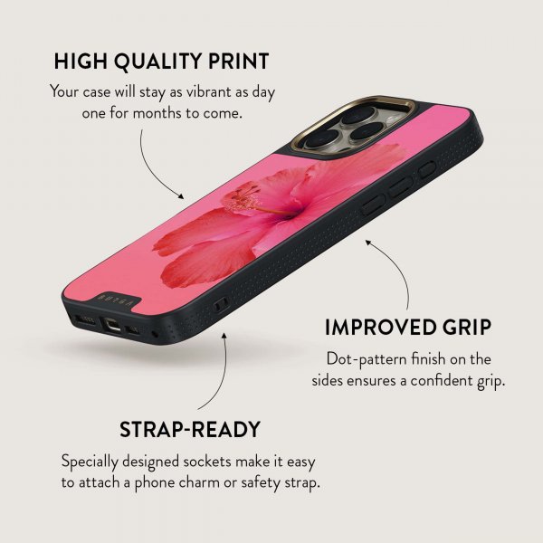 Burga iPhone 16 Pro Deksel Elite Dark MagSafe Island Girl
