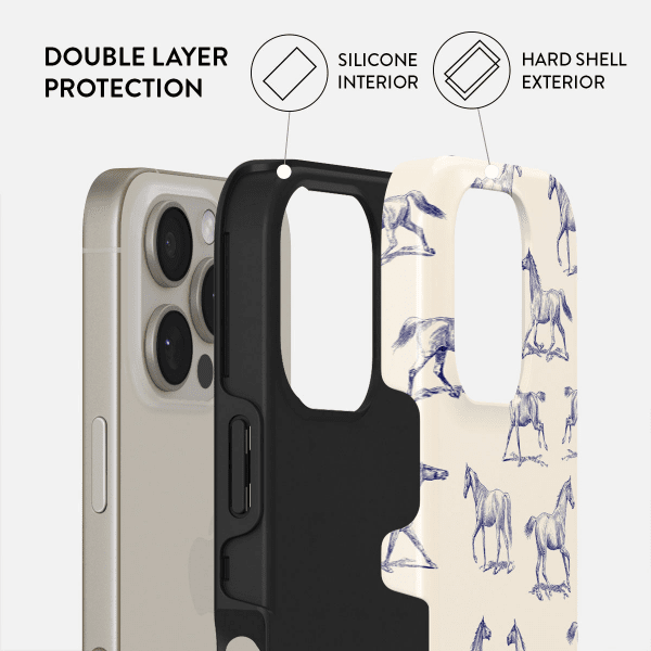 Burga iPhone 16 Pro Max Deksel Tough MagSafe Derby Race