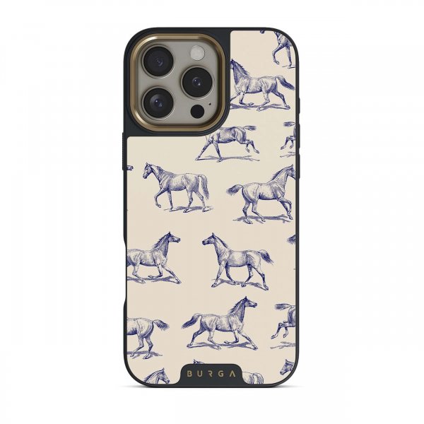 Burga iPhone 16 Pro Max Deksel Elite Dark MagSafe Derby Race