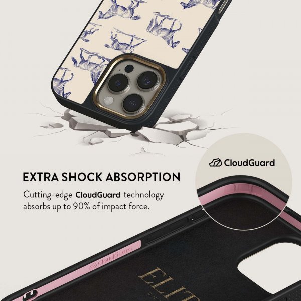 Burga iPhone 16 Pro Max Deksel Elite Dark MagSafe Derby Race