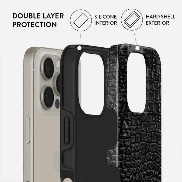 Burga iPhone 16 Deksel Tough Reaper's Touch