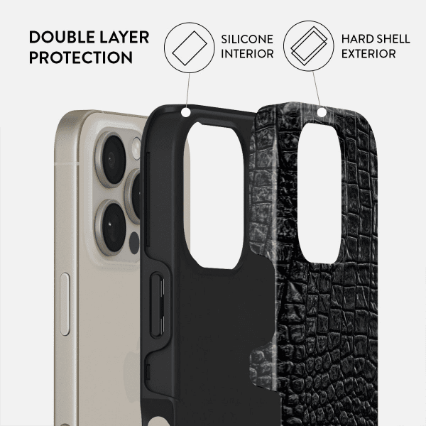 Burga iPhone 15 Deksel Tough MagSafe Reaper's Touch