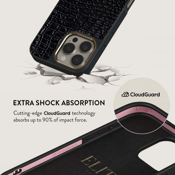 Burga iPhone 16 Plus Deksel Elite Dark MagSafe Reaper's Touch