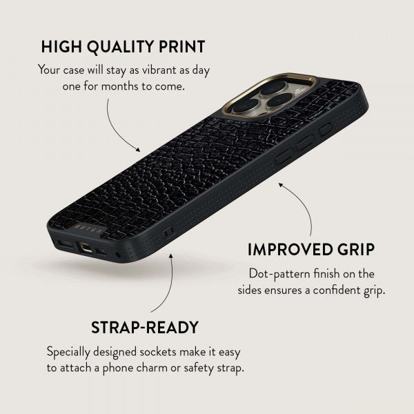 Burga iPhone 16 Plus Deksel Elite Dark MagSafe Reaper's Touch