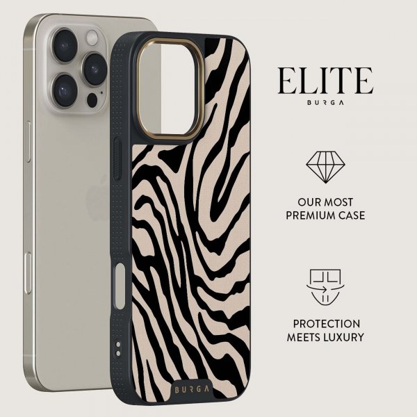 Burga iPhone 15 Pro Max Deksel Elite Dark MagSafe Imperial