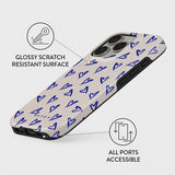 Burga iPhone 14 Deksel Tough MagSafe Derby Race