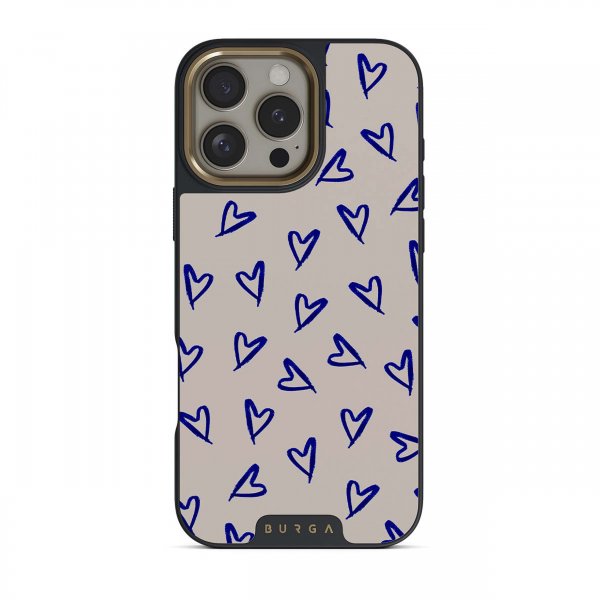 Burga iPhone 15 Plus Deksel Elite Dark MagSafe Love Me Right