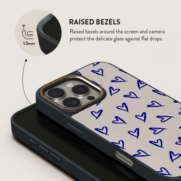 Burga iPhone 16 Plus Deksel Elite Dark MagSafe Love Me Right