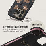 Burga iPhone 15 Pro Deksel Elite Dark MagSafe BFF
