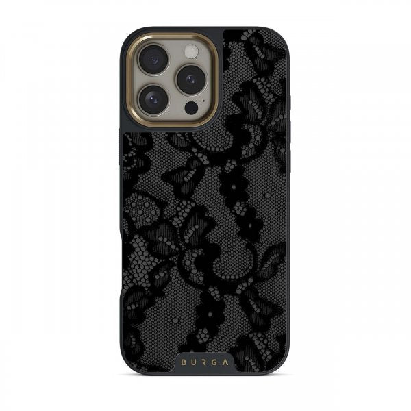 Burga iPhone 16 Pro Max Deksel Elite Dark MagSafe Magnetic