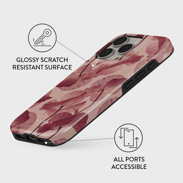 Burga iPhone 14 Deksel Tough MagSafe Tender Kiss