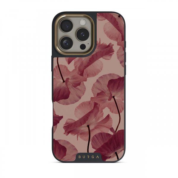 Burga iPhone 15 Deksel Elite Dark MagSafe Tender Kiss