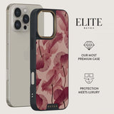 Burga iPhone 15 Pro Deksel Elite Dark MagSafe Tender Kiss