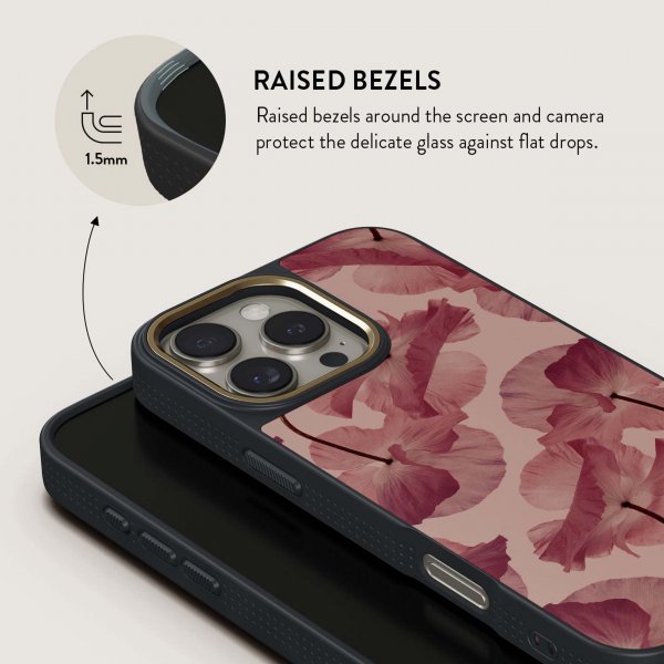 Burga iPhone 14 Deksel Elite Dark MagSafe Tender Kiss
