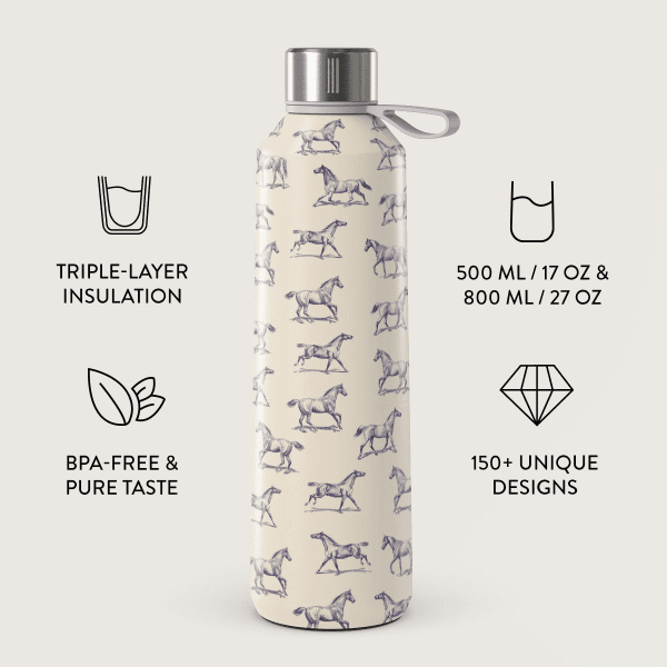 Burga Flaske Termos 800 ml Derby Race