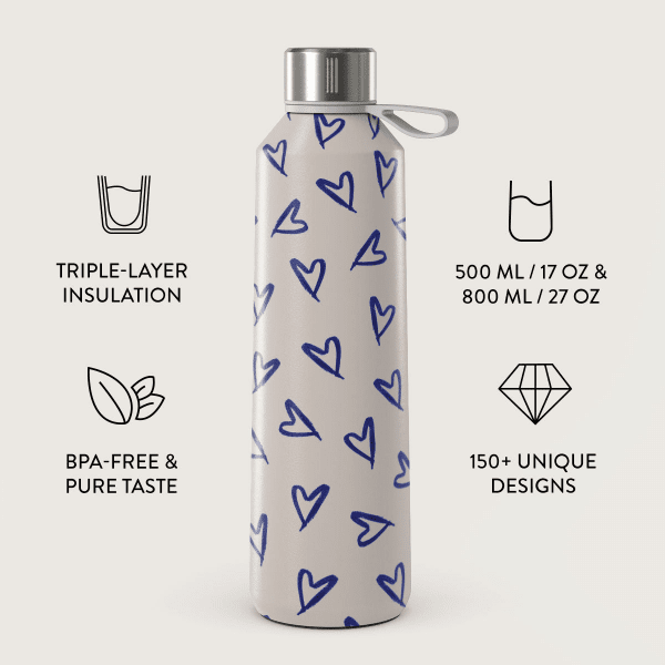 Burga Flaske Termos 800 ml Love Me Right