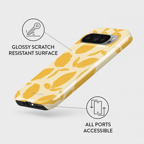 Burga Google Pixel 9 Pro XL Deksel Tough Lemon Tart
