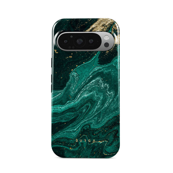 Burga Google Pixel 9 Pro XL Deksel Tough Emerald Pool