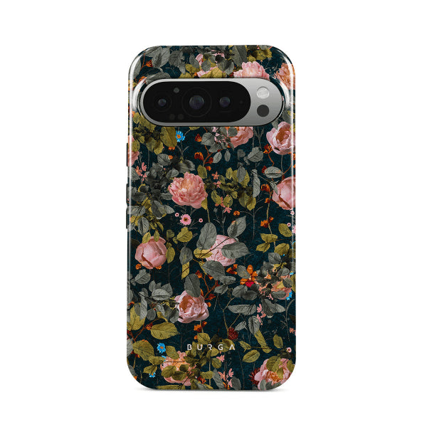 Burga Google Pixel 9/Pixel 9 Pro Deksel Tough Bloomy Garden