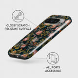 Burga Google Pixel 9/Pixel 9 Pro Deksel Tough Bloomy Garden