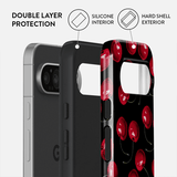 Burga Google Pixel 9/Pixel 9 Pro Deksel Tough Cherrybomb