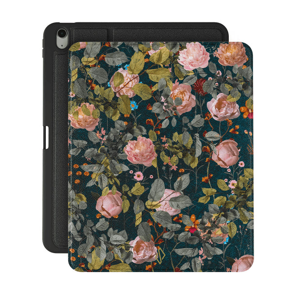 Burga iPad Air 13 (M2/M3) Etui Folio Bloomy Garden