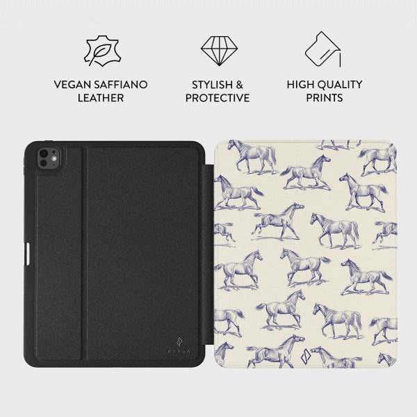 Burga iPad Pro 11 (M4/M5) Etui Folio Derby Race