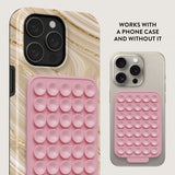 Burga Holder StickPad Sticky Grip Rosa