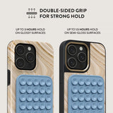 Burga Holder StickPad Sticky Grip Blå