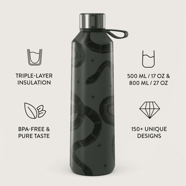Burga Flaske Termos 800 ml Poison