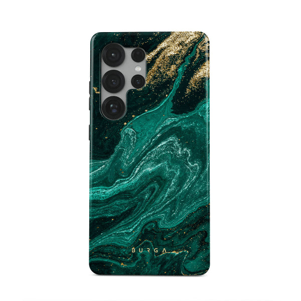 Burga Samsung Galaxy S25 Deksel Tough Emerald Pool