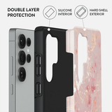 Burga Samsung Galaxy S25 Plus Deksel Tough Golden Coral