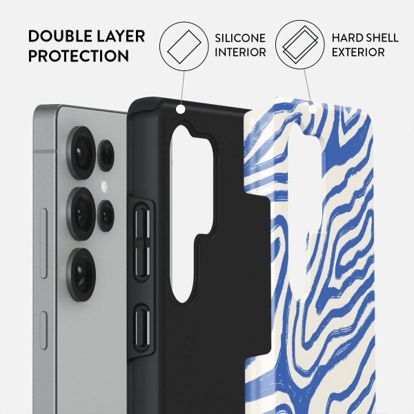 Burga Samsung Galaxy S25 Deksel Tough Seven Seas