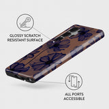 Burga Samsung Galaxy S25 Plus Deksel Tough Velvet Night