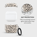 Burga AirPods 4 Deksel Design Almond Latte