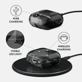 Burga AirPods 4 Deksel Design Night Black Camo