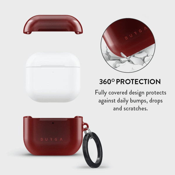 Burga AirPods 4 Deksel Design No Talking