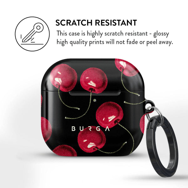Burga AirPods 4 Deksel Design Cherrybomb