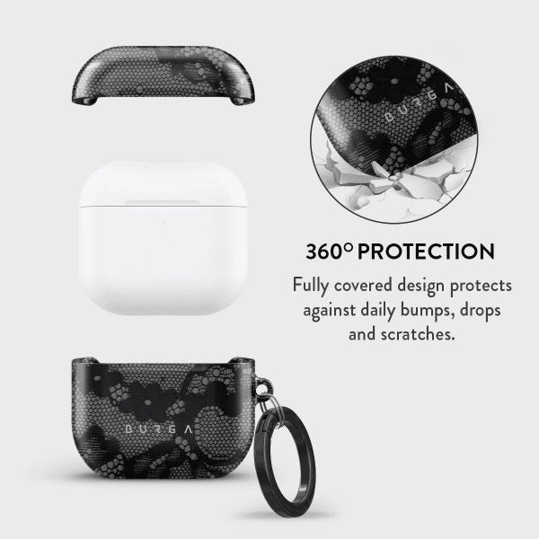 Burga AirPods 4 Deksel Design Magnetic
